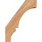 Ekena Millwork 5 1/2"W x 12"D x 16"H Balboa Smooth Knee Brace, Western Red Cedar BRC06X12X16BOA00SWR - alternate 4
